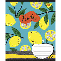 Тетрадь Yes А5 Fruits 48 листов, линия (766025) - Топ Продаж!