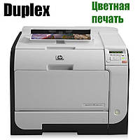 Принтер HP Color LaserJet Pro 400 M451dn / Лазерная цветная печать / 600x600 dpi / A4 / 20 стр. мин / Дуплекс