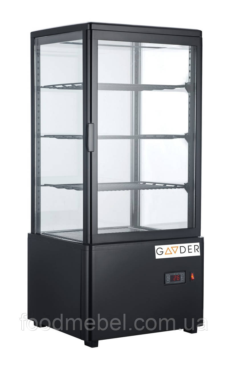 Вітрина кондитерська Gooder XC-68L black, фото 1