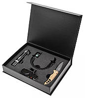 Neo Tools Подарунковий набір (ліхтар 99-026, туристичний браслет 63-140, складний ніж)  Hutko Хапай Це