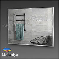 Зеркало в тонкой алюминиевой раме Melaniya 900x800x30 мм