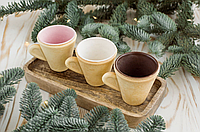 Оригинальный подарок Съедобные чашки 8шт в наборе Печенье+шоколад для напитков: кофе,чая,какао,мороженного
