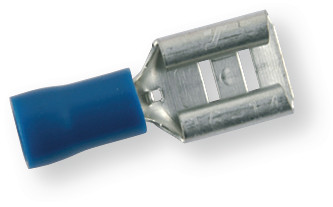 Клемія обтискна ізольована МАМА синя 6,3х0,8 мм