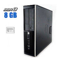 ПК HP Compaq 8200 Elite SFF / Intel Core i3-2100 (2 (4) ядра по 3.1 GHz) / 8 GB DDR3 / 240 GB SSD / Intel HD