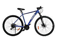 Спортивный велосипед для взрослых на рост 170-195см 29 дюймов CORSO Hunter Синий
