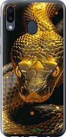 Чехол на Samsung Galaxy M20 Golden snake "6072u-1660-18101"