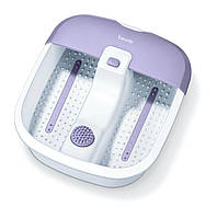 Beurer Массажная ванночка для ног, от сети, 3 режима, поддерж. температуры воды, вес - 1,3кг, бело-фиолетовый