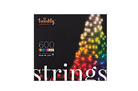 Twinkly Smart LED Гирлянда Twinkly Strings RGBW 600, Gen II, IP44, длина 48м, кабель черный Hutko Хватай Это