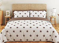 Комплект постельного белья ТЕП "Soft dreams" Morning Star Cappuccino, 70x70 двуспальный Hutko Хватай Это