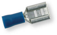 Клемма обжимная изолированная МАМА синяя 7,7х0,8 мм
