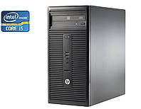 ПК HP 280 G1 Tower / Intel Core i5-4570S (4 ядра по 2.9-3.6 GHz) / 8GB DDR3 / 500GB HDD / HD Graphics 4600 /