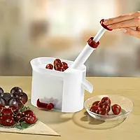 Машинка для удаления косточек кухонная Cherry Pitter вишни/ черешни/маслин и оливок отделитель косточек TKTK