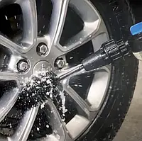 Щётка автомобильная Brush Hero, Автощётка для мытья автомобиля универсальная на шланг со сменными насадками