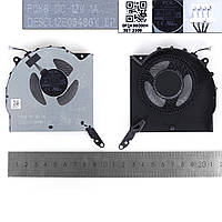 Вентилятор кулер для Lenovo Legion Pro 5 16IRX8 Type 82WK, (12V CPU fan, FQK8 DFSCL12E06486Y, Original)