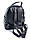 Жіночий шкіряний рюкзак HZ-8665 Black. Купити жіночі рюкзаки гуртом і в роздріб із натуральної шкіри в Україні, фото 2