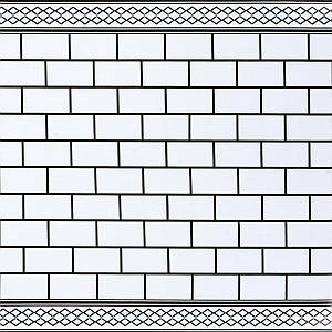 Самоклеюча вінілова плитка 600х600х1,5мм, ціна за 1 шт. (СВП-210) Глянець SW-00000534