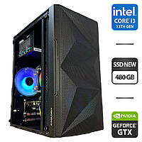 Ігровий ПК ProLogix E113 Black NEW / Intel Core i3-12100F NEW (4 (8) ядер 3,3 - 4,3 ГГц) / 16 ГБ DDR4 / 480 ГБ SSD NEW / nVidia