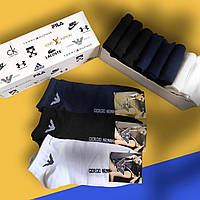 LID Носки мужские шкарпетки Armani - 12 пар в коробке армани / чоловічі шкарпетки носки
