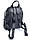 Жіночий шкіряний рюкзак  HZ-8188 Black. Купити жіночі рюкзаки гуртом і в роздріб із натуральної шкіри в Україні, фото 2