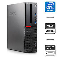 Компьютер Lenovo ThinkCentre M900 SFF / Intel Core i5-6500 (4 ядра по 3.2 - 3.6 GHz) / 4 GB DDR4 / 500 GB HDD