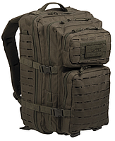 Рюкзак тактичний лазер 36л MIL-TEC (14002701-36) штурмовий чоловічий ранець, військовий великий рюкзак, Олива