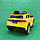 Дитячий повнопривідний електромобіль моделі Audi RSQ8 Yellow / Жовтий, фото 4