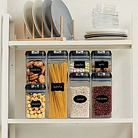 Универсальный набор контейнеров для еды Food Storage Container 7 предметов органайзер для хранения круп TKTK
