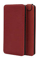 Чехол-флип Leather Flip для Lenovo A6020 Vibe K5 Plus Красный