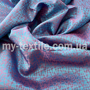 Підкладка Жакард із принтом  Абстракция