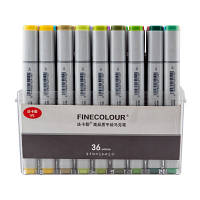 Набір маркерів Finecolour Sketchmarker, 36 кольорів (EF100-TB36)