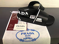 Мужские Сланцы тапки Prada черные