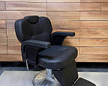 Перукарське Barber-крісло Elite econom крісла для барбершоп, фото 2