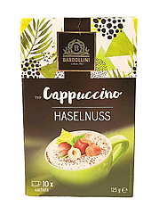 Капучино Bardollini зі смаком лісового горіху 10 пакетиків по 12,5 грамів