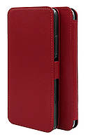 Чехол из натуральной кожи Genuine Leather PRO для Sony Xperia M2 / M2 Dual / M2 Aqua Красный