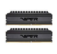 Плата оперативної пам'яті DDR4 PATRIOT VIPER BLACKOUT 32GB (KIT OF 2X16384) 3600MHZ DIMM Озу 32gb Модулі пам'яті