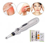 Массажер для тела электрический ручной (акупунктурная массажная ручка) 3в1 Massager Pen DF-618 TKTK