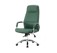 Кресло компьютерное Сейя ANF Зелений (PU Green/Black) и Бежевий (PU Beige/Brown)
