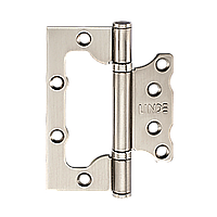 ЗАВІСА ДЛЯ ДВЕРЕЙ УНІВЕРСАЛЬНА НЕВРІЗНА HB-100 SN МАТОВИЙ НІКЕЛЬ