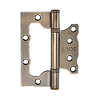 ЗАВІСА ДЛЯ ДВЕРЕЙ УНІВЕРСАЛЬНА НЕВРІЗНА HB-100 AB СТАРА БРОНЗА