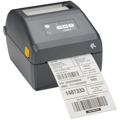 Принтер етикеток Zebra ZD421t USB, USB Host, BT, RTC (ZD4A042-30EM00EZ), фото 1