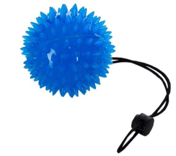 М'яч масажний зі шнурочком діаметр 6,5 см, фото 1