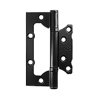 ЗАВІСА ДЛЯ ДВЕРЕЙ УНІВЕРСАЛЬНА НЕВРІЗНА ВУЗЬКА HB-100S BLACK ЧОРНА