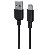 Дата кабель USB 2.0 AM to Lightning 1.0m Fast T-L829 Black T-Phox (T-L829 Black) - Вища Якість та Гарантія!
