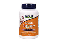 Акулячий хрящ Shark Cartilage, Now Foods, 750 мг, 100 капсул