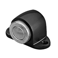 УПОР ПІДЛОГОВИЙ З МАГНІТНОЮ ФІКСАЦІЄЮ ДЛЯ ДВЕРЕЙ M-30 BLACK ЧОРНИЙ