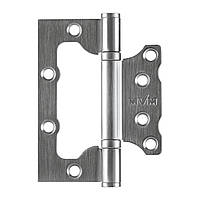 ЗАВІСА ДЛЯ ДВЕРЕЙ УНІВЕРСАЛЬНА НЕВРІЗНА ПОСИЛЕНА HB-100E SC САТИН ХРОМ