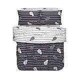 Постільна білизна ранфорс Inside антрацит, фото 3