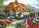 Набір для вишивання "Котедж (Garden Cottage In Bloom)" ANCHOR