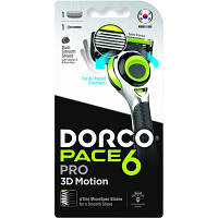 Бритва Dorco Pro 3D Motion 6 лез 1 шт. (8801038582696) - Вища Якість та Гарантія!