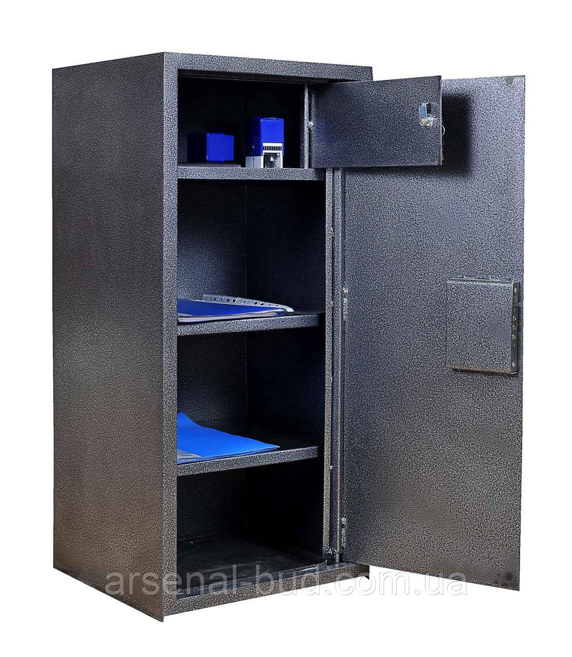Офісний сейф, для зберігання документів, папок і файлів, грошей, печаток, СБ-930К  (ШхВхГ: 93х44х40 см.), фото 1